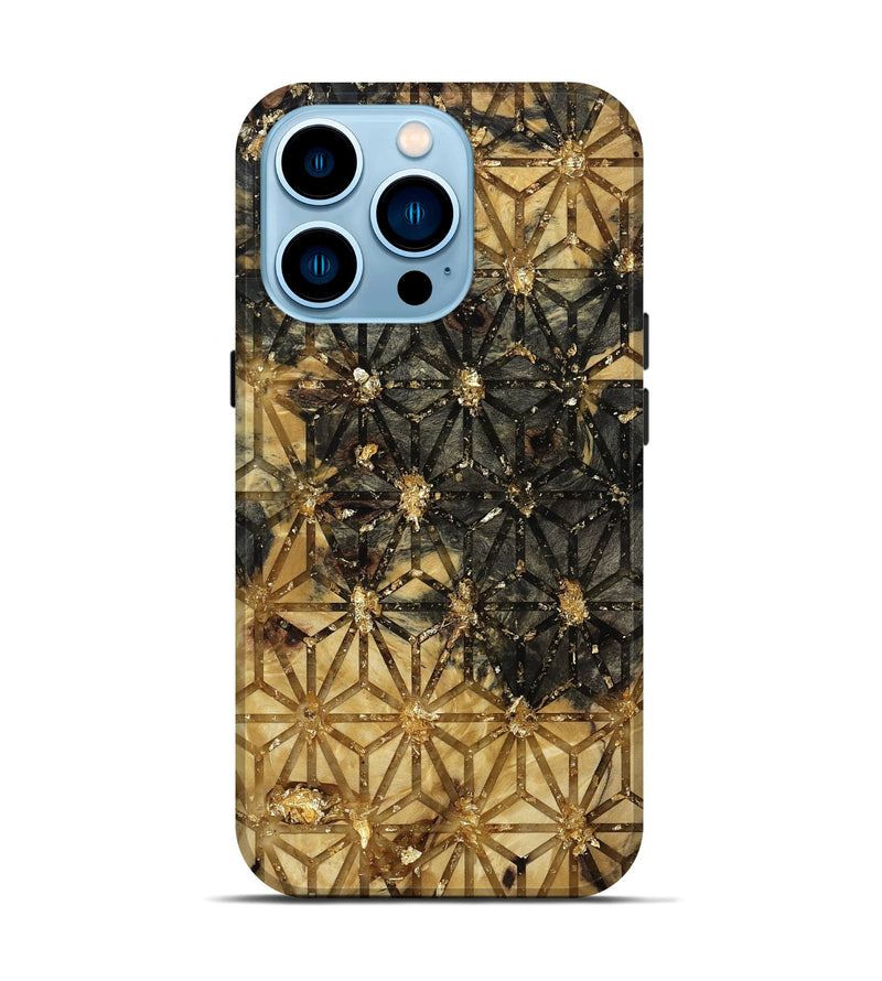 iPhone 14 Pro Wood Live Edge Phone Case - Benson (Pattern, 812559)