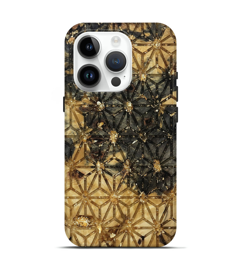 iPhone 15 Pro Wood Live Edge Phone Case - Benson (Pattern, 812559)