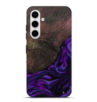 Galaxy S25 Plus Wood Live Edge Phone Case - Ian (Purple, 812560)