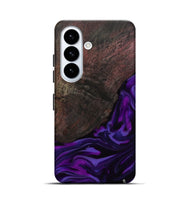 Galaxy S26 Wood Live Edge Phone Case - Ian (Purple, 812560)