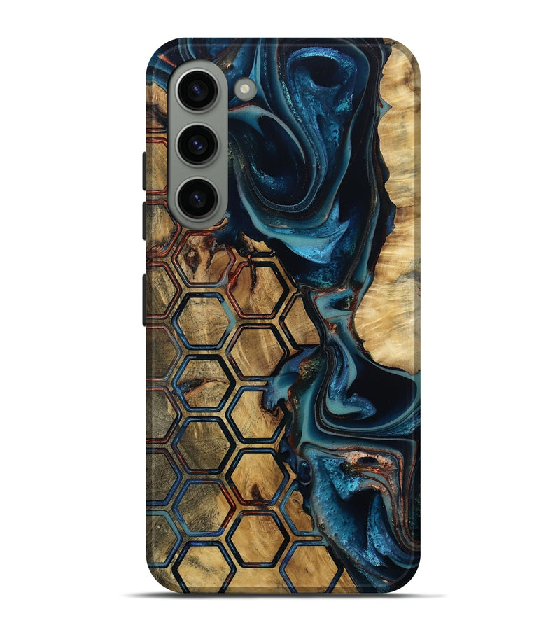 Galaxy S23 Plus Wood Live Edge Phone Case - Angeles (Pattern, 812563)