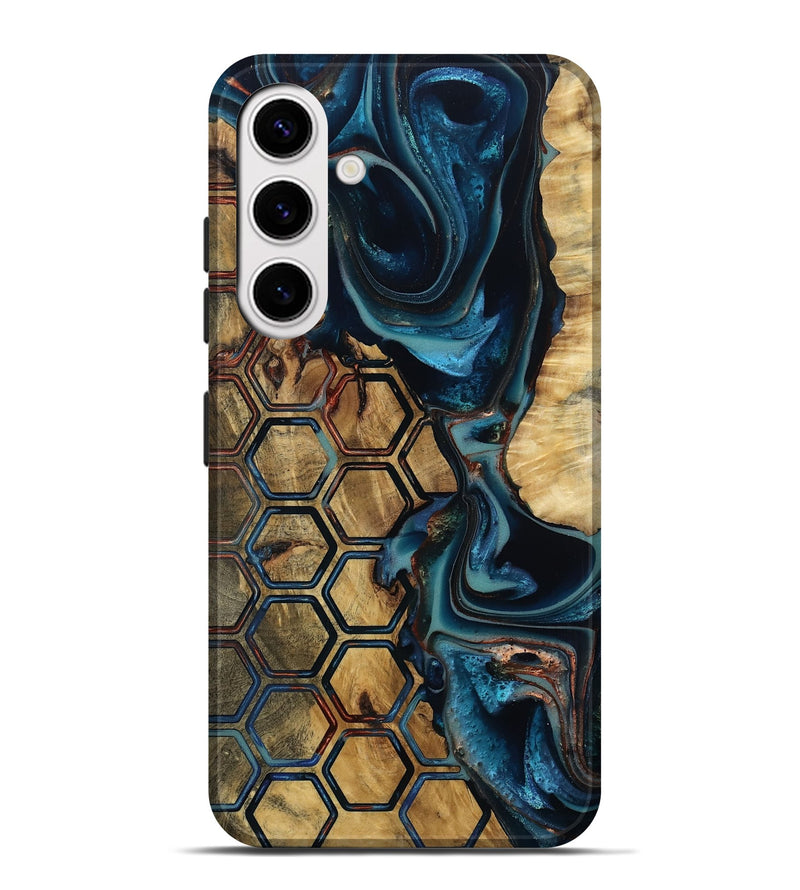 Galaxy S25 Plus Wood Live Edge Phone Case - Angeles (Pattern, 812563)