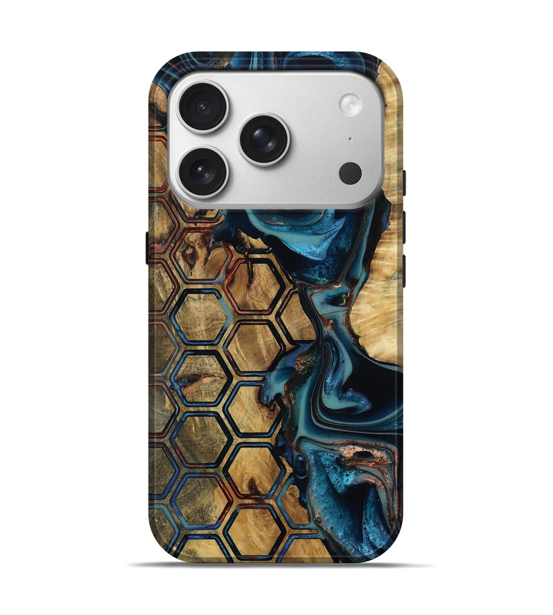iPhone 17 Pro Wood Live Edge Phone Case - Angeles (Pattern, 812563)