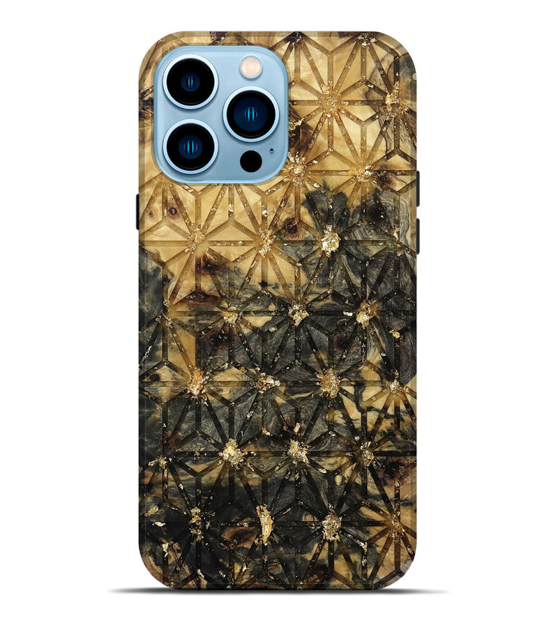 iPhone 14 Pro Max Wood Live Edge Phone Case - Verda (Pattern, 812565)