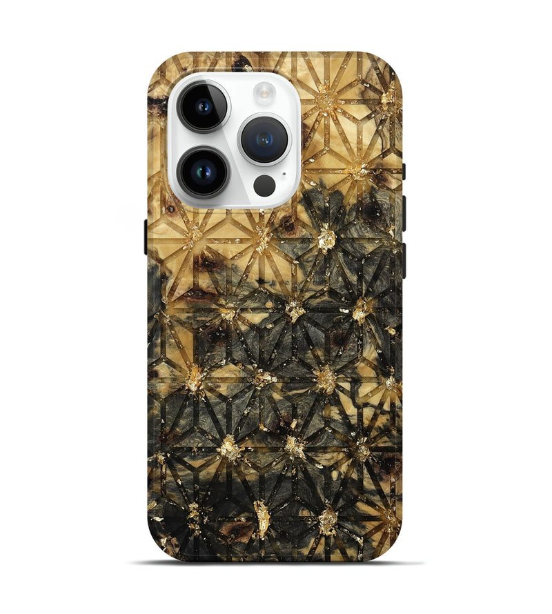 iPhone 15 Pro Wood Live Edge Phone Case - Verda (Pattern, 812565)