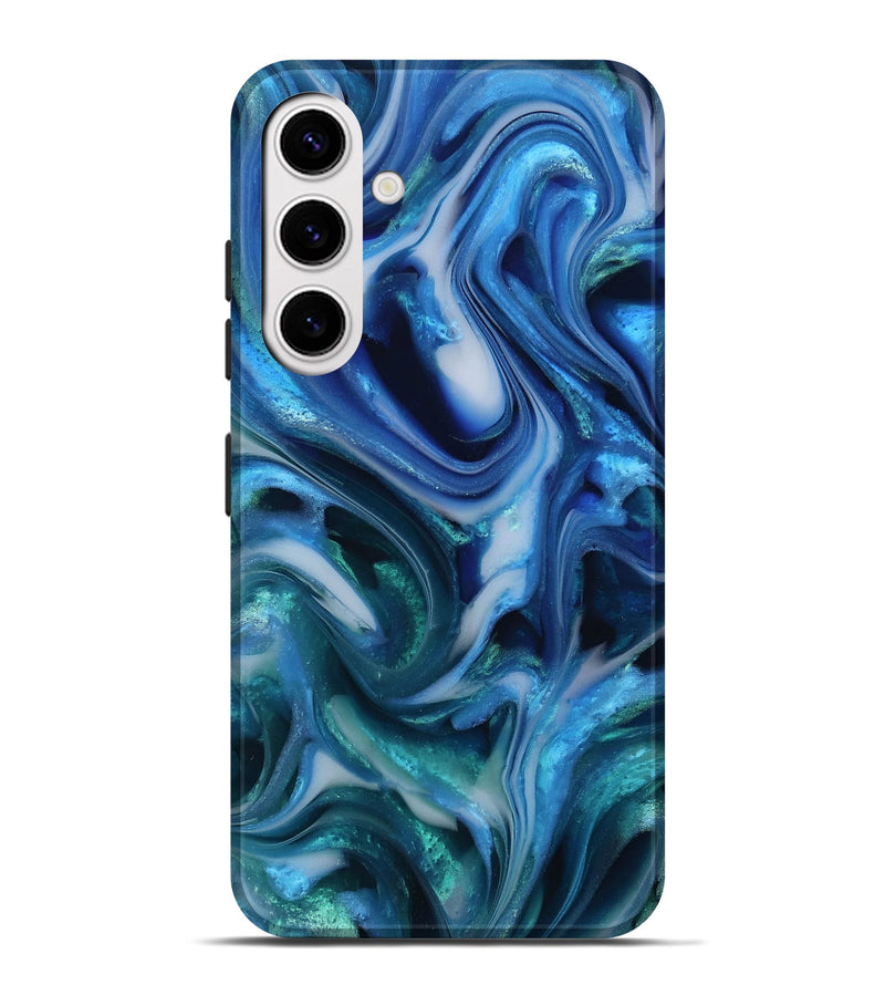 Galaxy S25 Plus ResinArt Live Edge Phone Case - Jasiel (Blue, 812566)