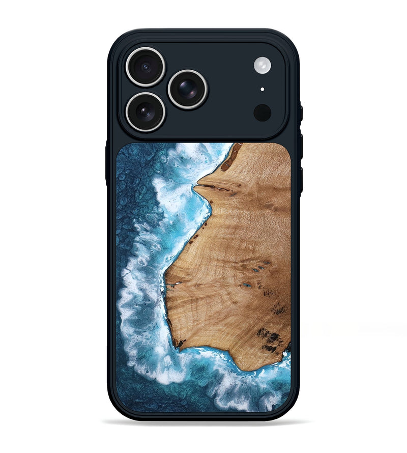 iPhone 17 Pro Max Wood Phone Case - Paislee (Coastal, 812567)