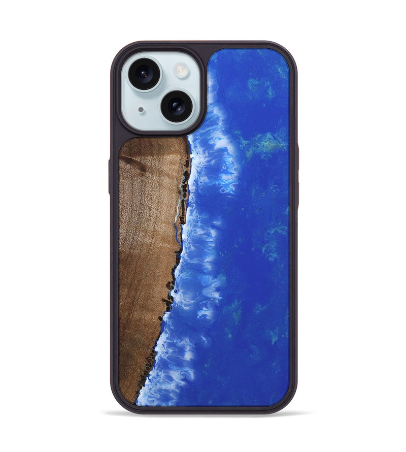 iPhone 15 Wood Phone Case - Idella (Coastal, 812581)