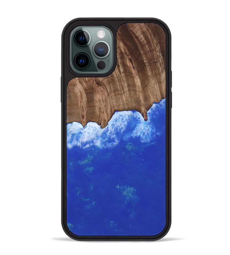 iPhone 12 Pro Max Wood Phone Case - August (Coastal, 812582)
