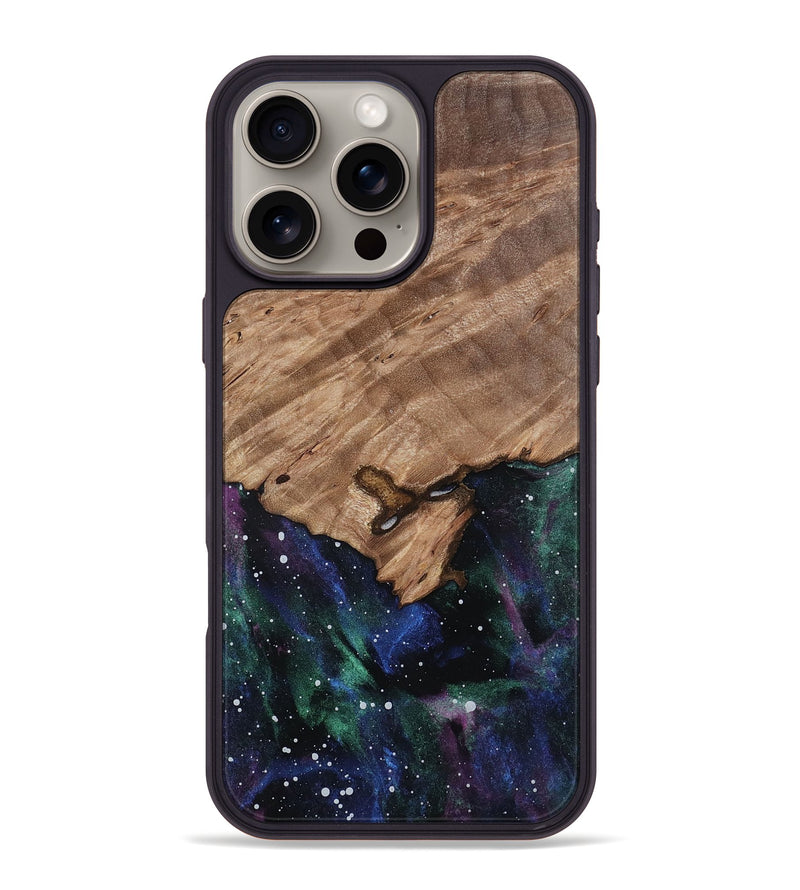 iPhone 16 Pro Max Wood Phone Case - Roxann (Cosmos, 812590)