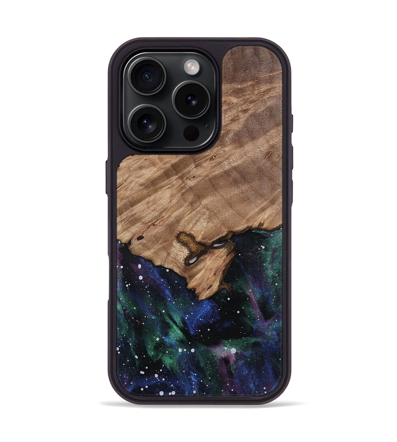 iPhone 16 Pro Wood Phone Case - Roxann (Cosmos, 812590)