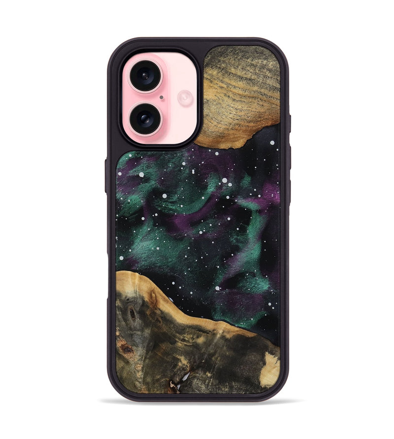 iPhone 16 Wood Phone Case - Guido (Cosmos, 812596)