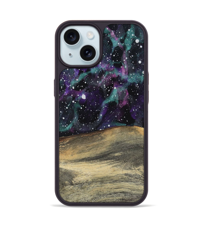 iPhone 15 Wood Phone Case - Billy (Cosmos, 812609)