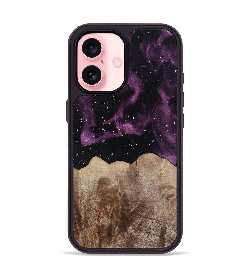 iPhone 16 Wood Phone Case - Artis (Cosmos, 812611)