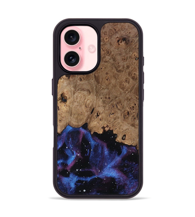 iPhone 16 Wood Phone Case - Casey (Cosmos, 812624)