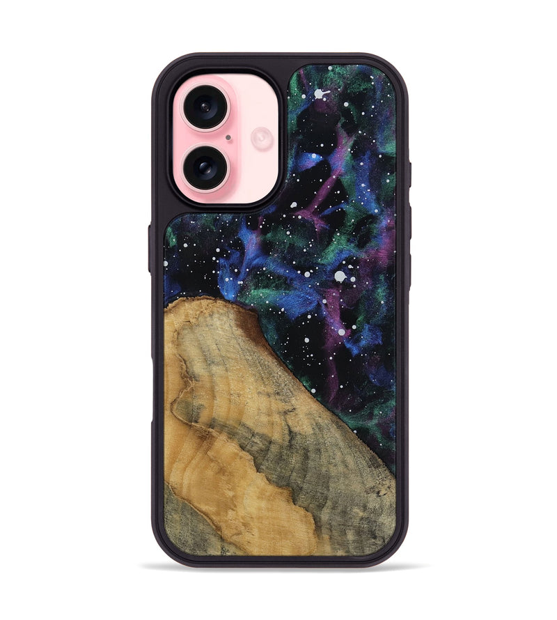 iPhone 16 Wood Phone Case - Jayme (Cosmos, 812631)