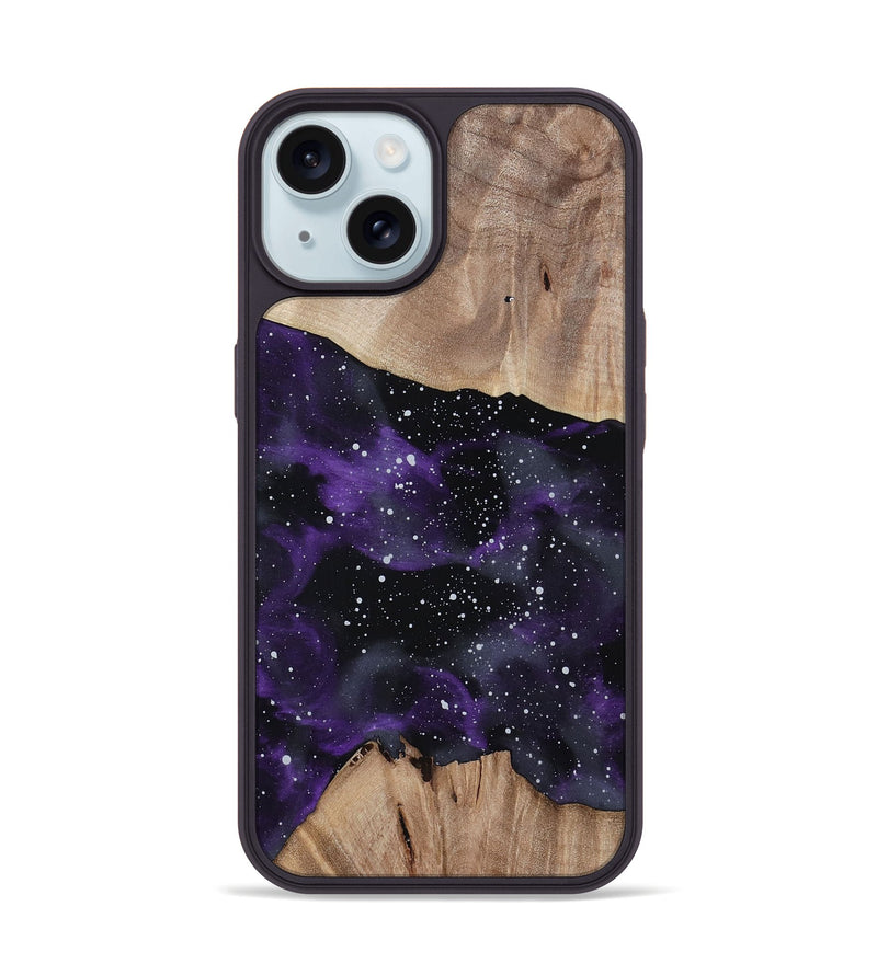 iPhone 15 Wood Phone Case - Dangelo (Cosmos, 812632)