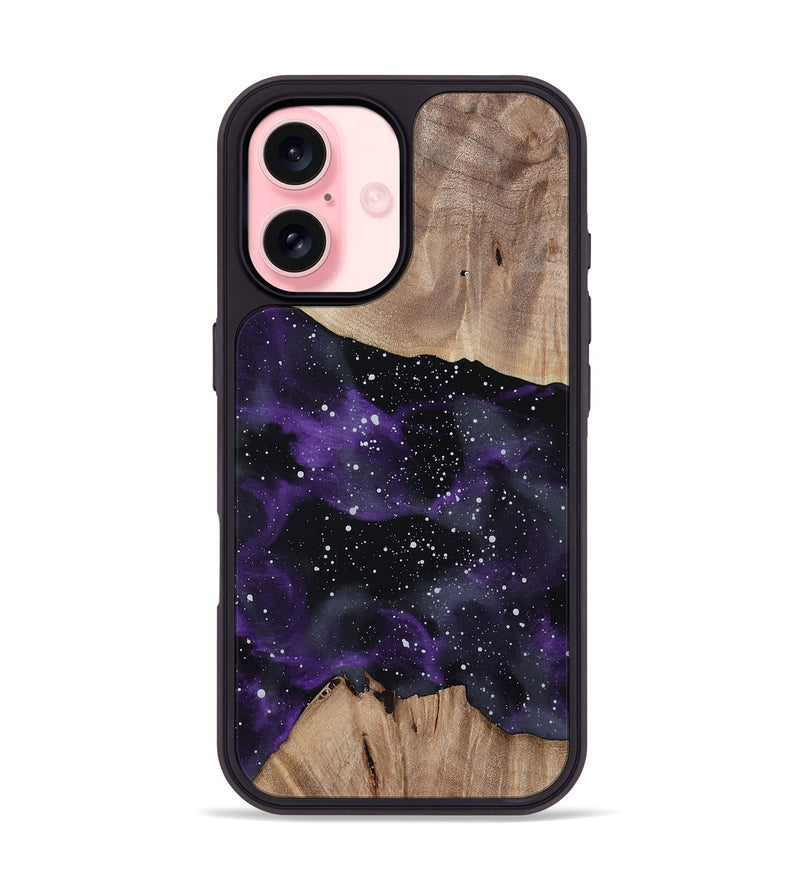 iPhone 16 Wood Phone Case - Dangelo (Cosmos, 812632)