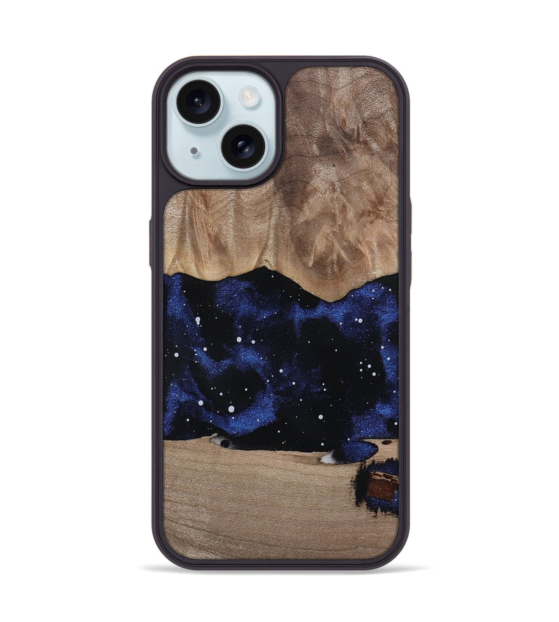 iPhone 15 Wood Phone Case - Gavyn (Cosmos, 812636)