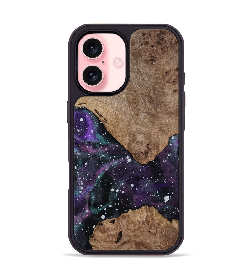 iPhone 16 Wood Phone Case - Nyomi (Cosmos, 812639)