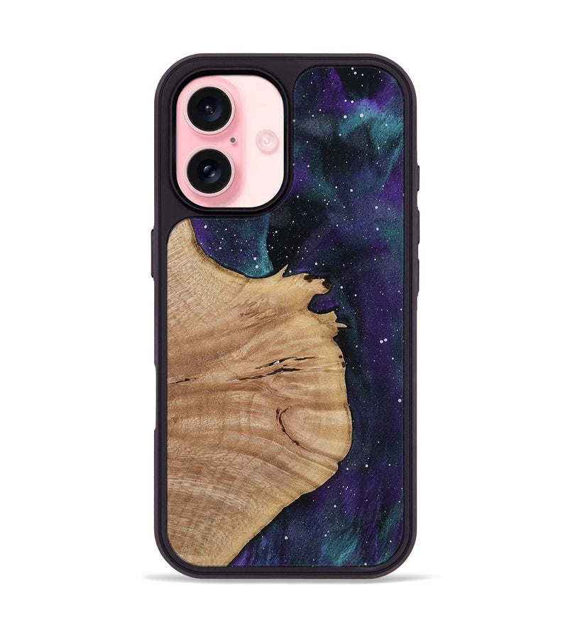 iPhone 16 Wood Phone Case - Aniyah (Cosmos, 812649)