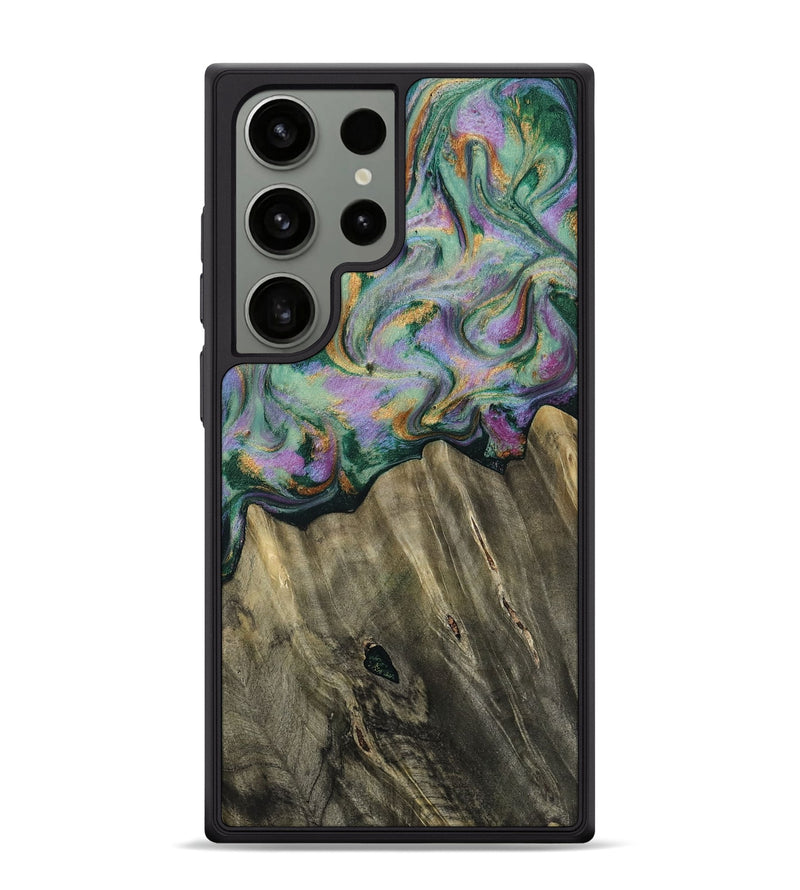 Galaxy S24 Ultra Wood Phone Case - Alvie (Green, 812694)