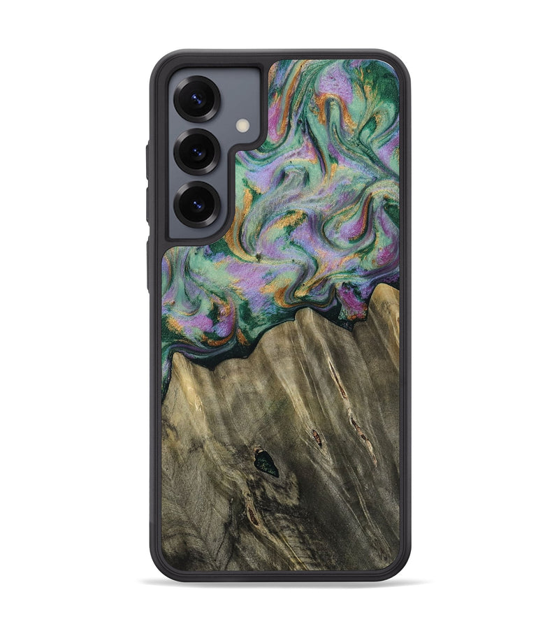 Galaxy S25 Plus Wood Phone Case - Alvie (Green, 812694)