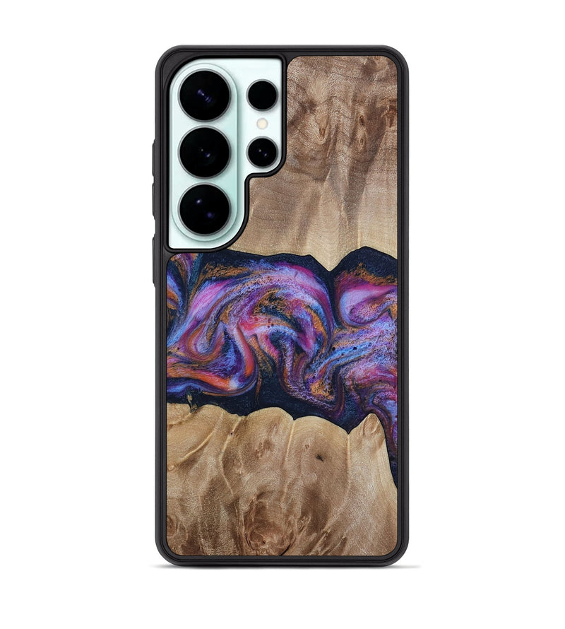 Galaxy S26 Ultra Wood Phone Case - Tina (Blue, 812716)