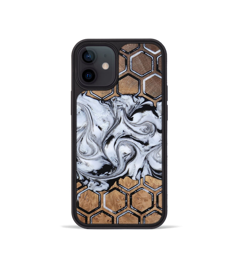 iPhone 12 mini Wood Phone Case - Antone (Pattern, 812729)