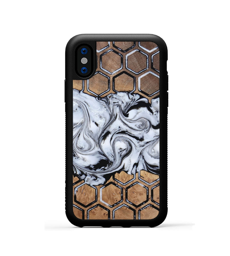 iPhone Xs Wood Phone Case - Antone (Pattern, 812729)