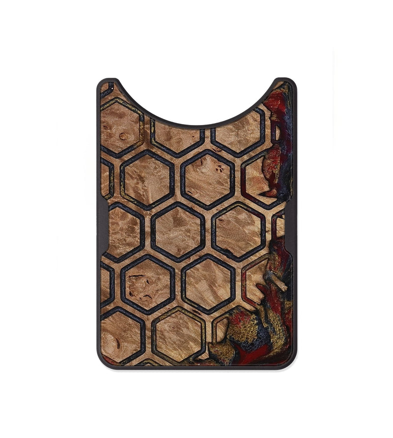 Alloy Wood Wallet - Aaron (Pattern, 812736)