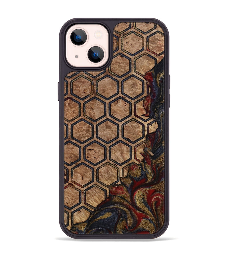 iPhone 14 Plus Wood Phone Case - Aaron (Pattern, 812736)