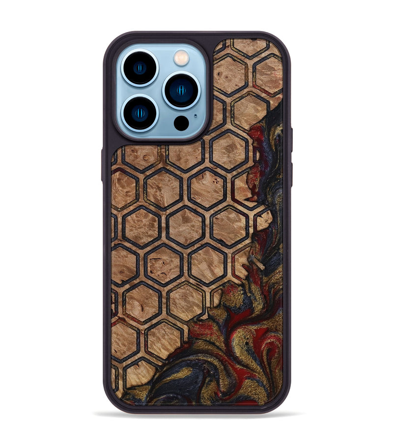 iPhone 14 Pro Max Wood Phone Case - Aaron (Pattern, 812736)