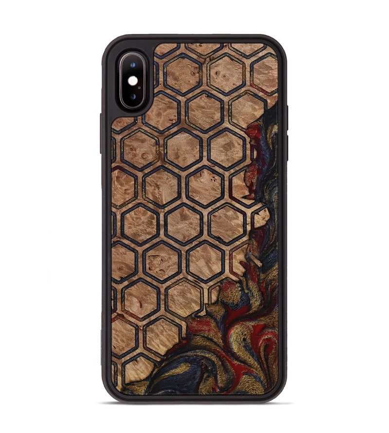 iPhone Xs Max Wood Phone Case - Aaron (Pattern, 812736)