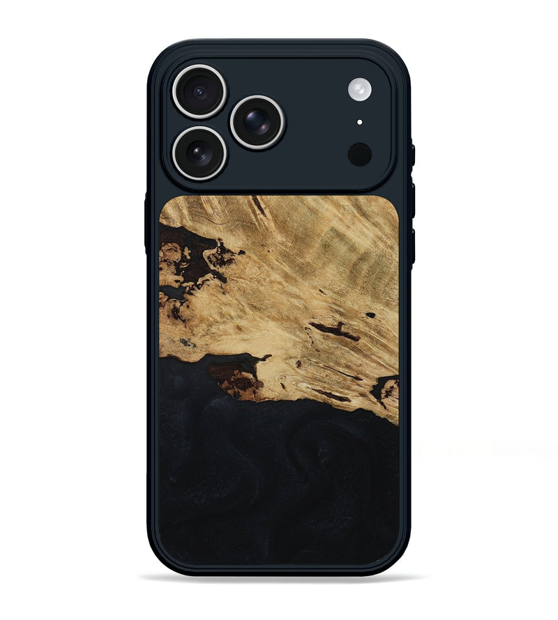 iPhone 17 Pro Max Wood Phone Case - Saundra (Wood Burl, 812759)