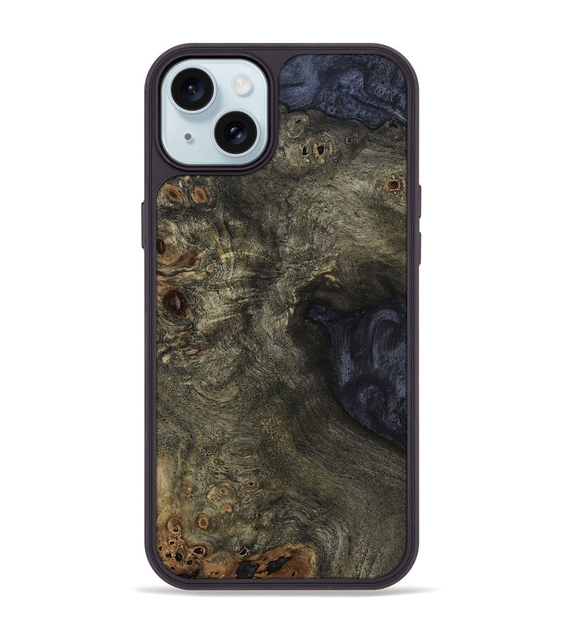 iPhone 15 Plus Wood Phone Case - Jorden (Wood Burl, 812763)