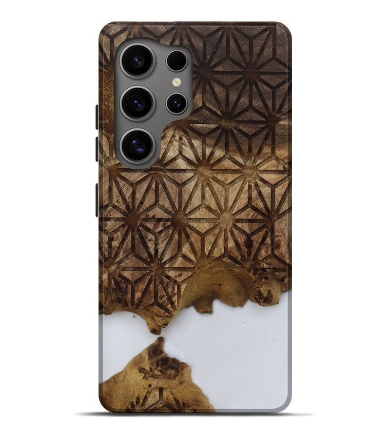 Galaxy S25 Ultra Wood Live Edge Phone Case - Galilea (Clear, 812789)