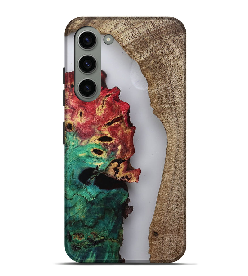 Galaxy S23 Plus Wood Live Edge Phone Case - Keenan (Clear, 812791)