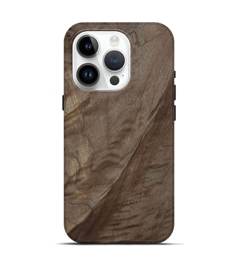iPhone 15 Pro Wood Live Edge Phone Case - Candy (Wood Burl, 812796)