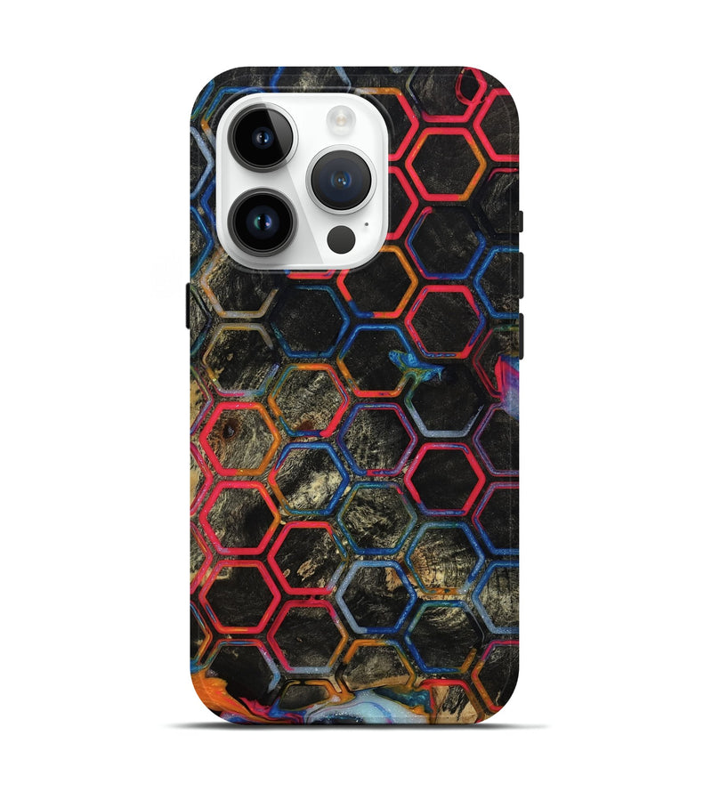 iPhone 15 Pro Wood Live Edge Phone Case - Ainhoa (Pattern, 812798)