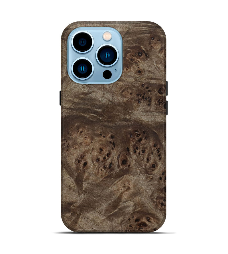 iPhone 14 Pro Wood Live Edge Phone Case - Tristen (Wood Burl, 812803)