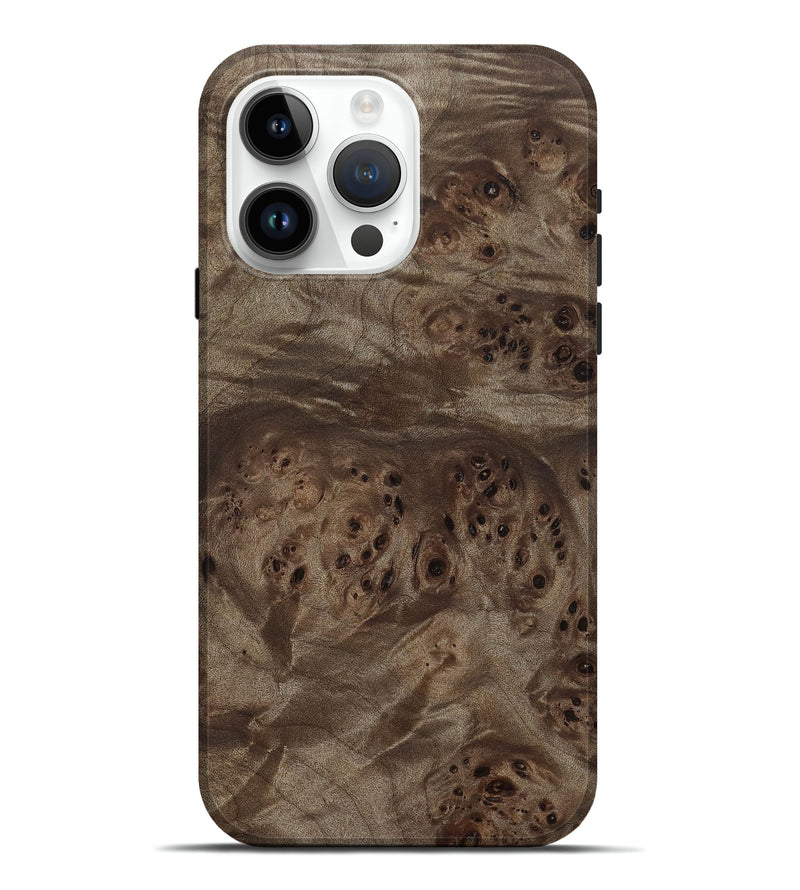 iPhone 15 Pro Max Wood Live Edge Phone Case - Tristen (Wood Burl, 812803)