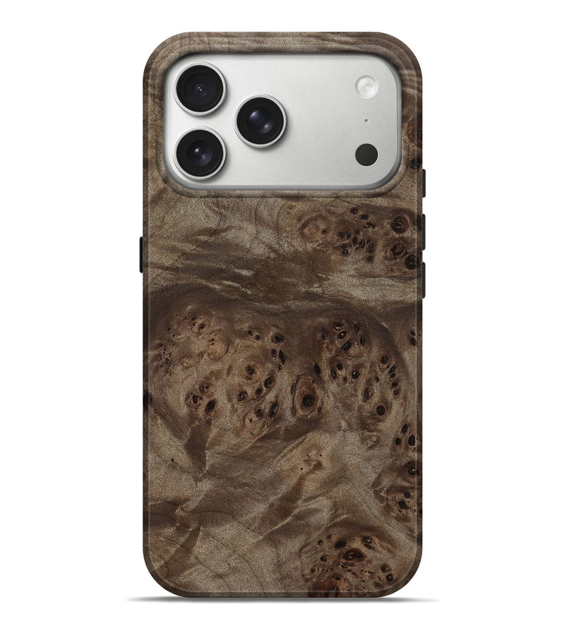 iPhone 17 Pro Max Wood Live Edge Phone Case - Tristen (Wood Burl, 812803)