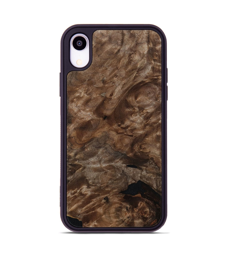 iPhone Xr Wood Phone Case - Eliezer (Wood Burl, 812824)