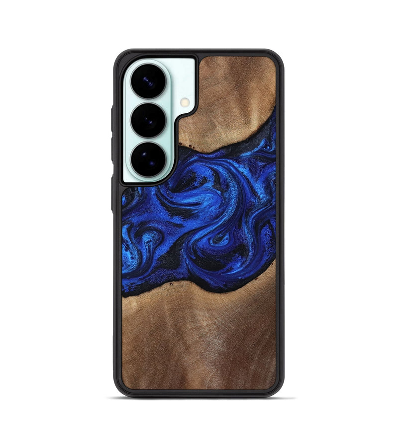 Galaxy S26 Wood Phone Case - Robbin (Blue, 812843)