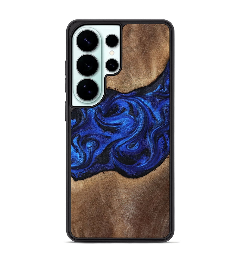 Galaxy S26 Ultra Wood Phone Case - Robbin (Blue, 812843)