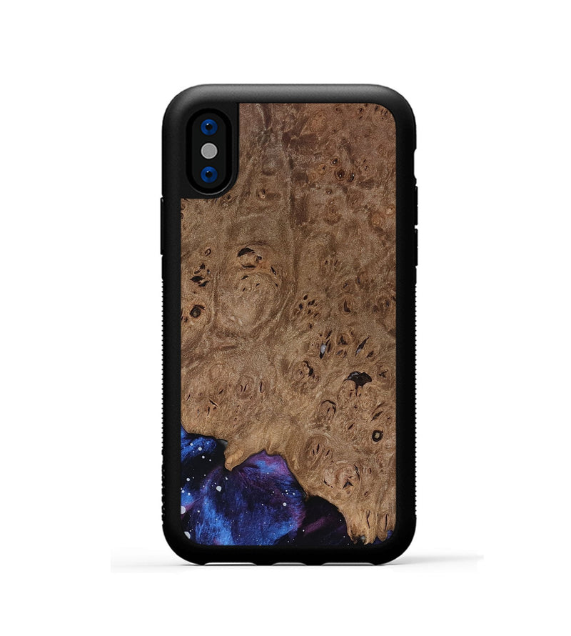 iPhone Xs Wood Phone Case - Amaya (Cosmos, 812850)