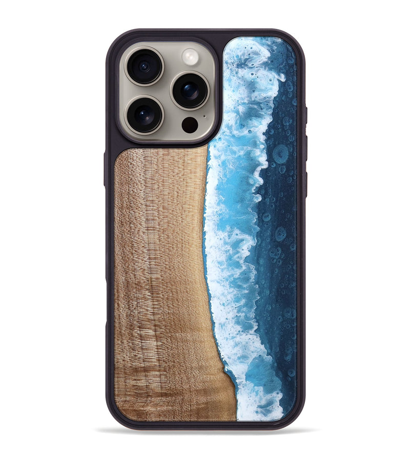 iPhone 16 Pro Max Wood Phone Case - Grayson (Coastal, 812859)