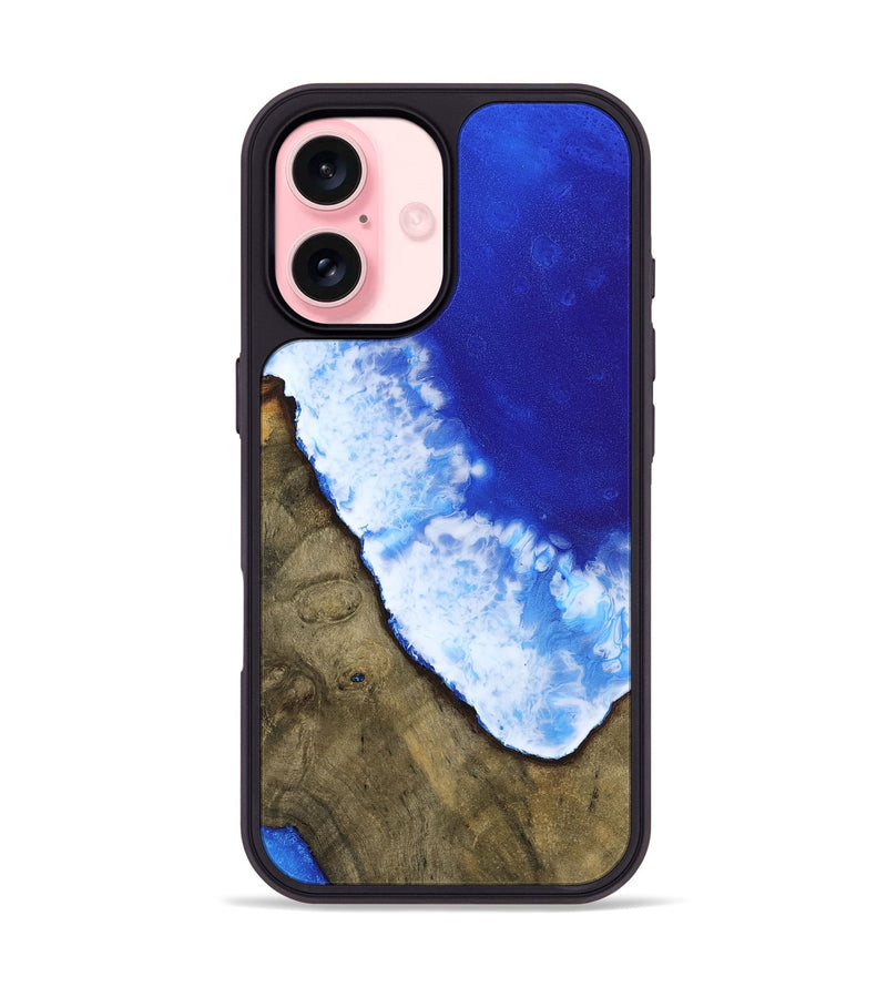 iPhone 16 Wood Phone Case - April (Coastal, 812860)