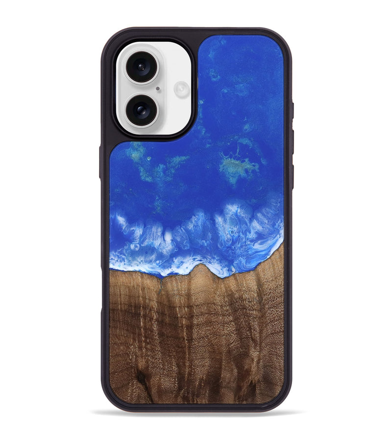 iPhone 16 Plus Wood Phone Case - Jimena (Coastal, 812861)